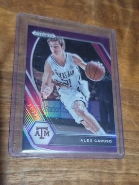 Alex Caruso. 2021 Panini Prizm Draft Picks. Purple Prizm. 19/75